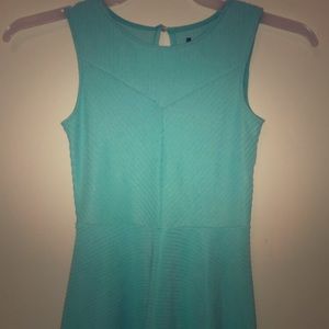 Sea foam green dress